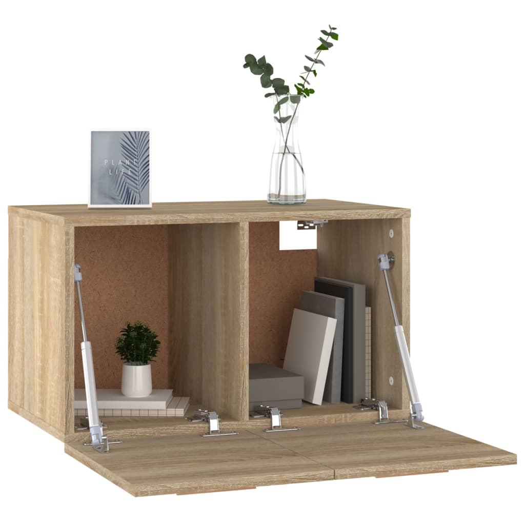 Seinäkaappi Sonoma-tammi 60x36,5x35 cm tekninen puu - Sisustajankoti.fi