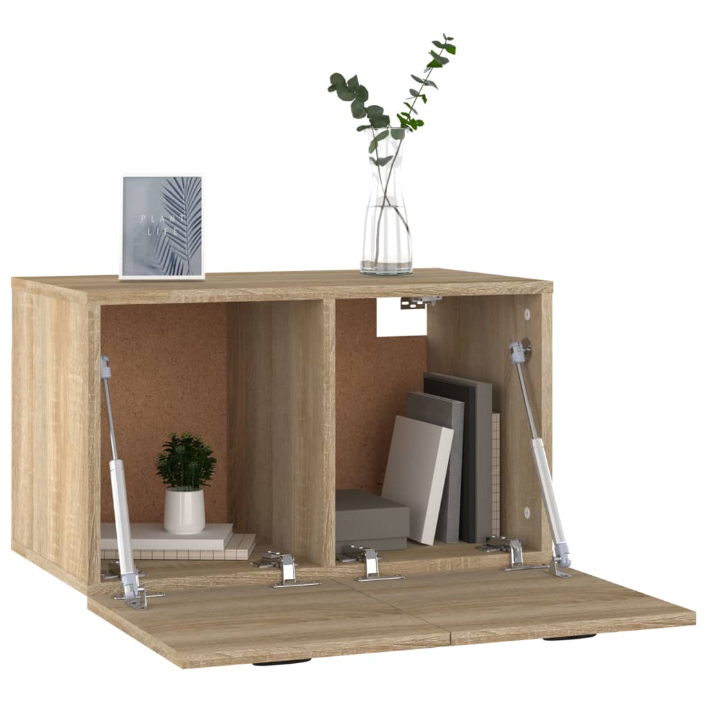 Seinäkaappi Sonoma-tammi 60x36,5x35 cm tekninen puu - Sisustajankoti.fi