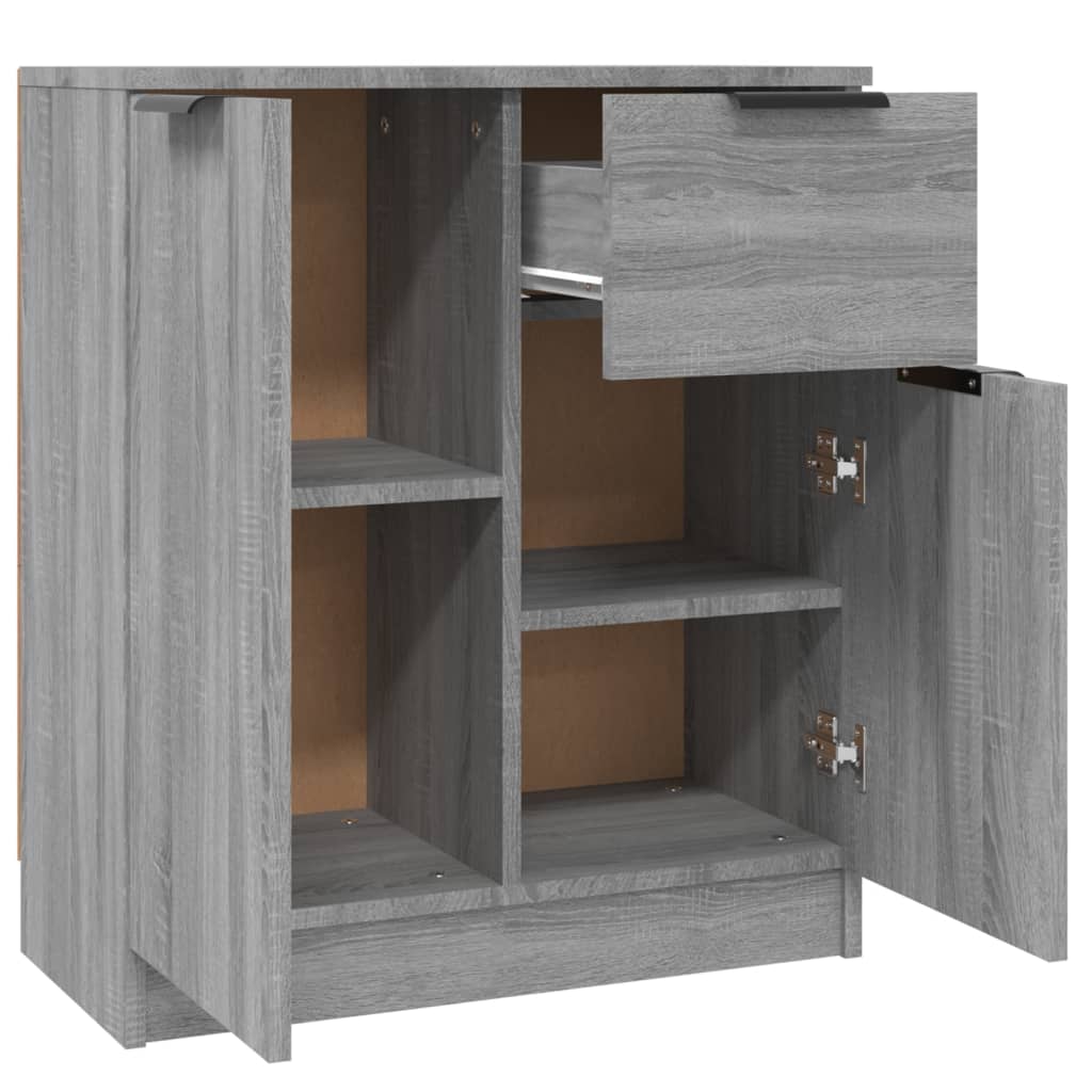 Senkki harmaa Sonoma 60x30x70 cm tekninen puu - Sisustajankoti.fi