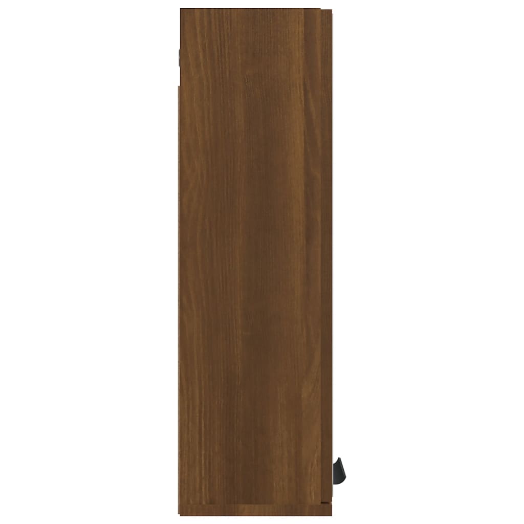Kylpyhuoneen peilikaappi ruskea tammi 64x20x67 cm - Sisustajankoti.fi