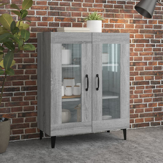 Senkki harmaa Sonoma 69,5x34x90 cm tekninen puu - Sisustajankoti.fi
