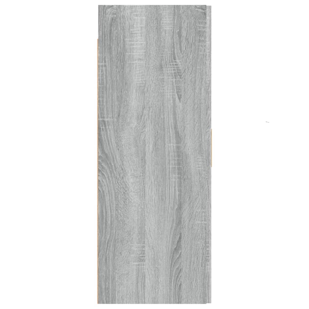 Riippuva seinäkaappi harmaa Sonoma 69,5x34x90 cm - Sisustajankoti.fi