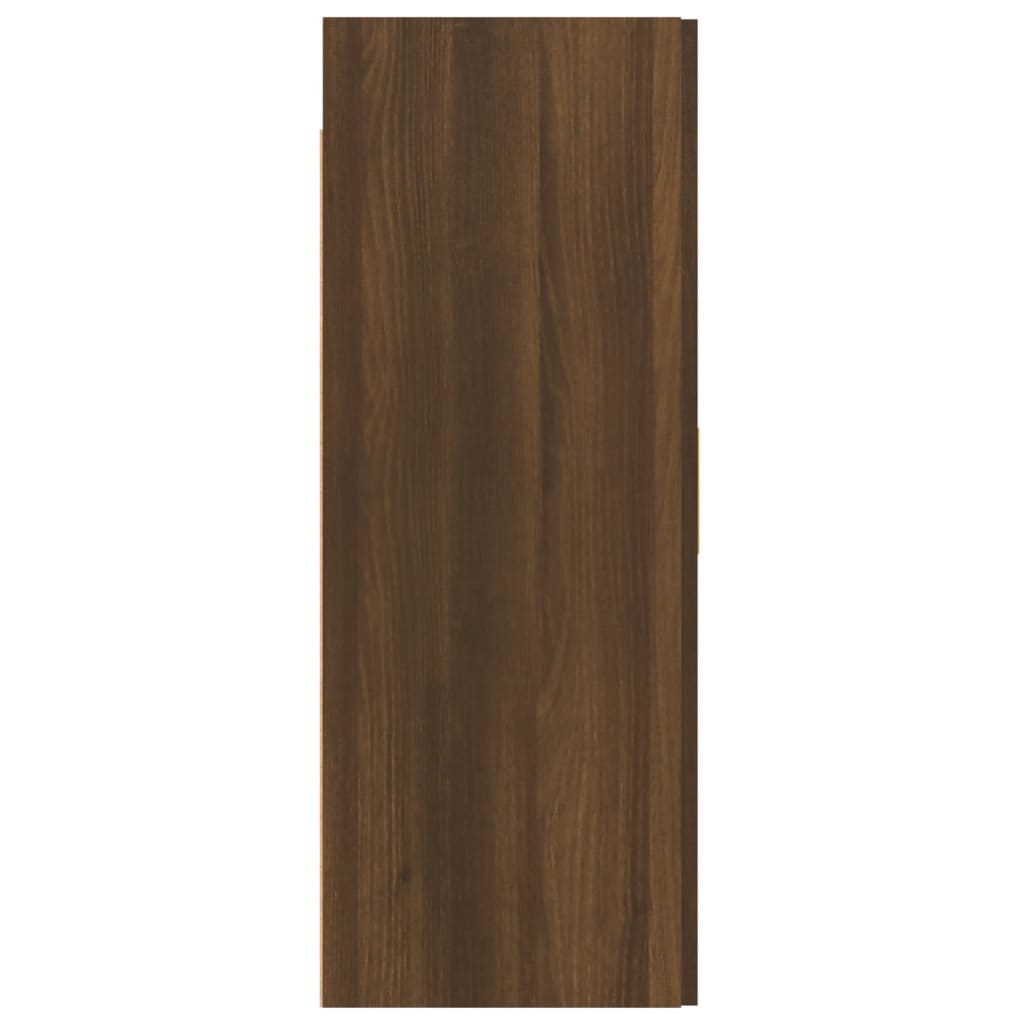 Riippuva seinäkaappi ruskea tammi 69,5x34x90 cm - Sisustajankoti.fi
