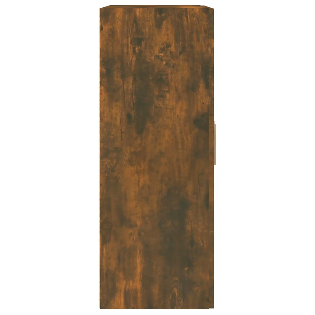Seinäkaappi savutammi 69,5x32,5x90 cm tekninen puu - Sisustajankoti.fi