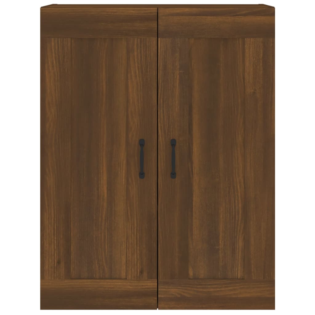 Riippuva seinäkaappi ruskea tammi 69,5x32,5x90 cm - Sisustajankoti.fi