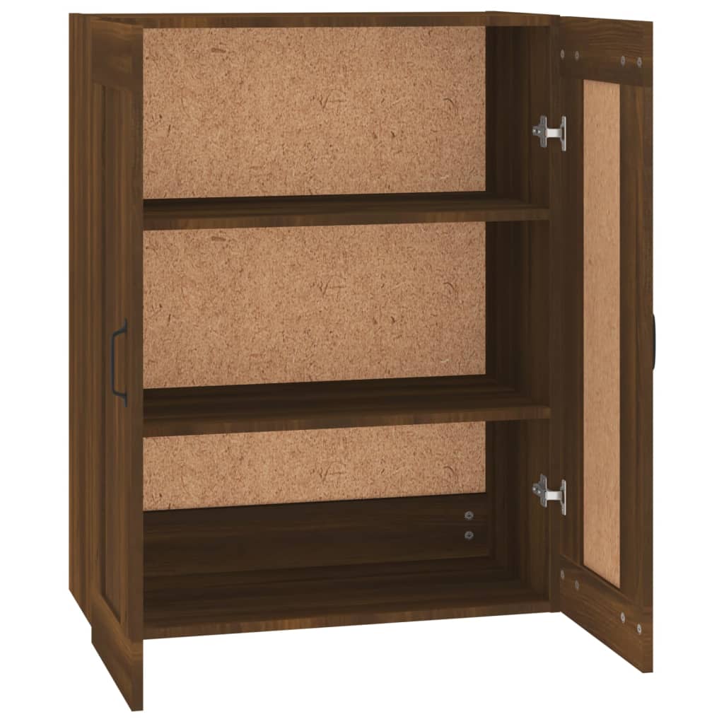 Riippuva seinäkaappi ruskea tammi 69,5x32,5x90 cm - Sisustajankoti.fi
