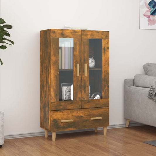 Kaappi savutammi 70x31x115 cm tekninen puu - Sisustajankoti.fi