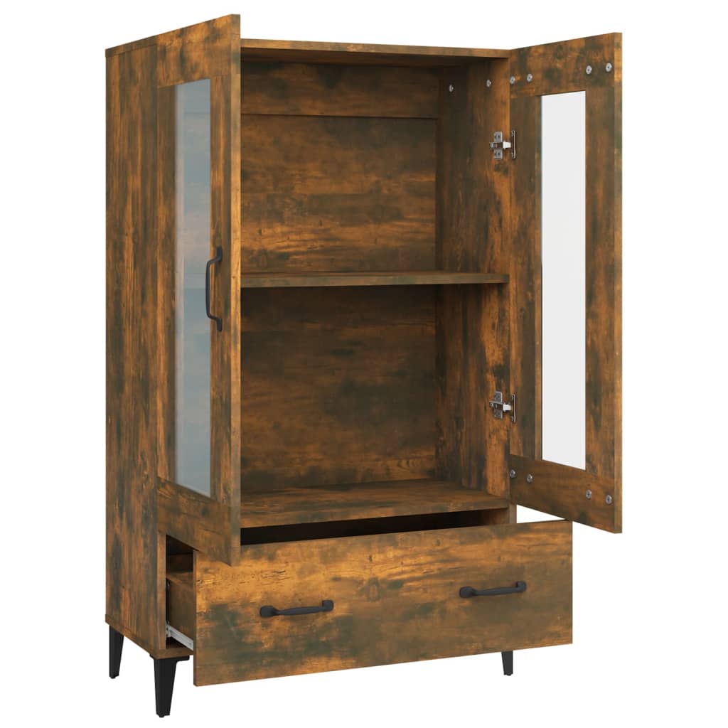Kaappi savutammi 70x31x115 cm tekninen puu - Sisustajankoti.fi