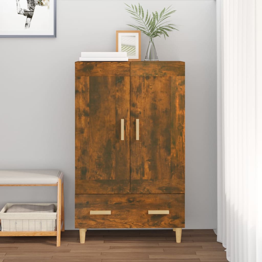 Kaappi savutammi 70x31x115 cm tekninen puu - Sisustajankoti.fi