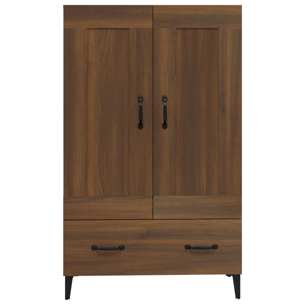 Kaappi ruskea tammi 70x31x115 cm tekninen puu - Sisustajankoti.fi