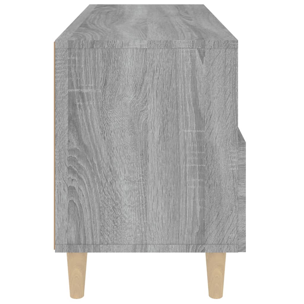 TV-taso harmaa Sonoma 80x36x50 cm tekninen puu - Sisustajankoti.fi