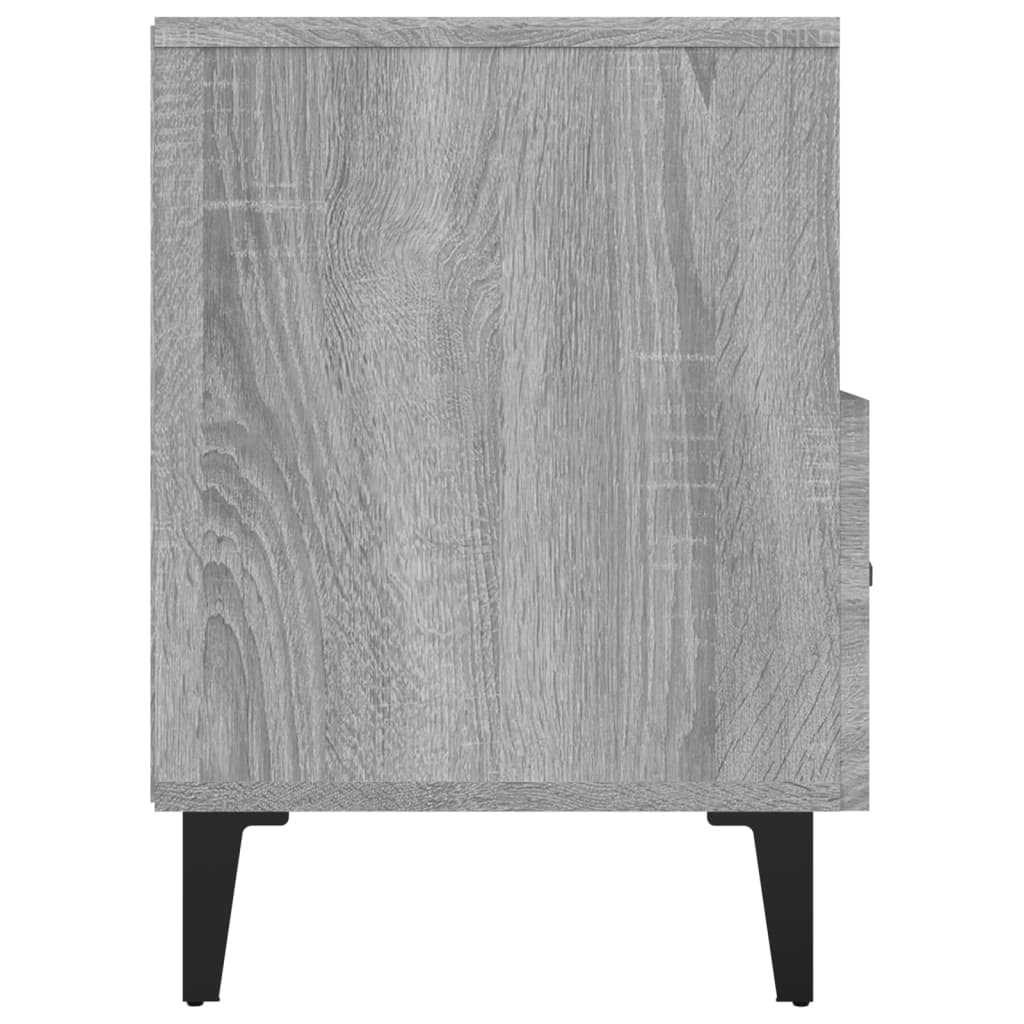 TV-taso harmaa Sonoma 80x36x50 cm tekninen puu - Sisustajankoti.fi