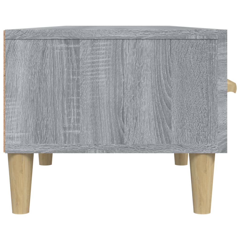TV-taso harmaa Sonoma 150x34,5x30 cm tekninen puu - Sisustajankoti.fi