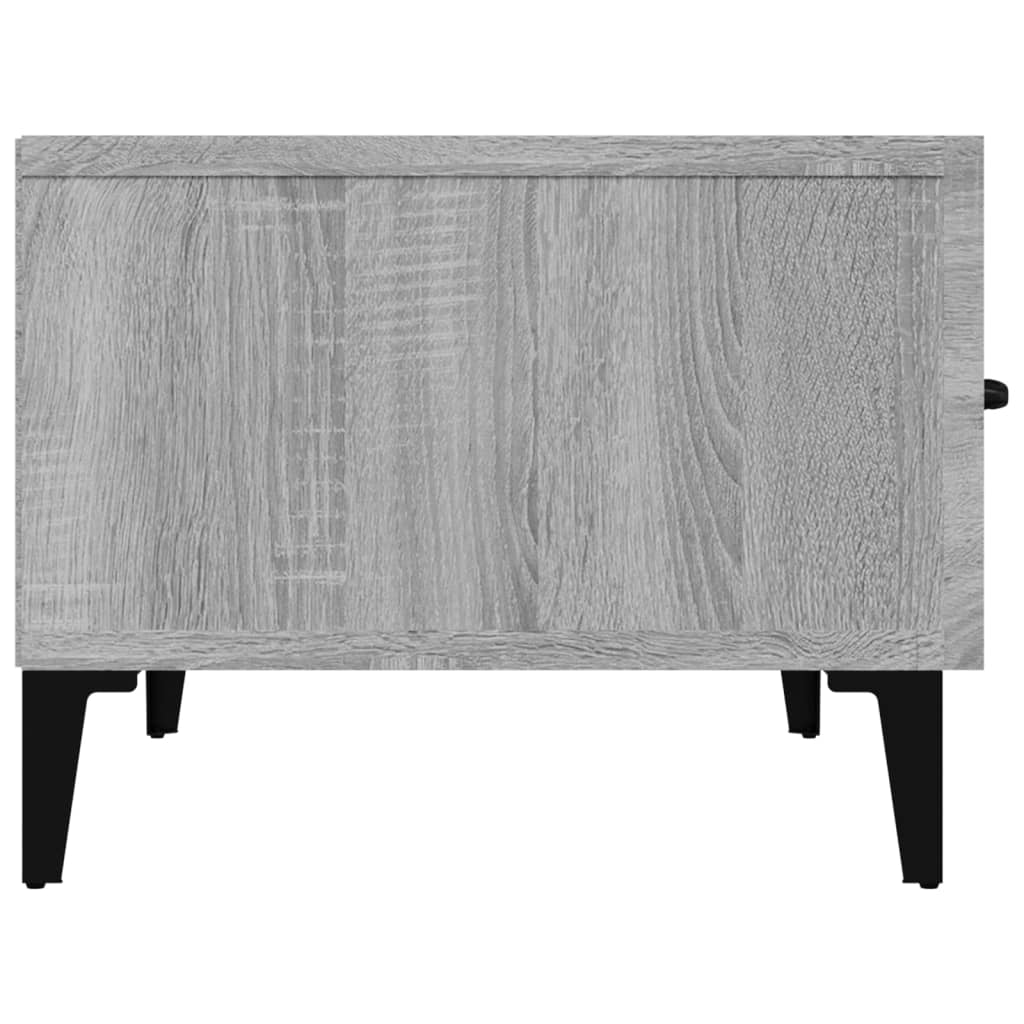 TV-taso harmaa Sonoma 150x34,5x30 cm tekninen puu - Sisustajankoti.fi