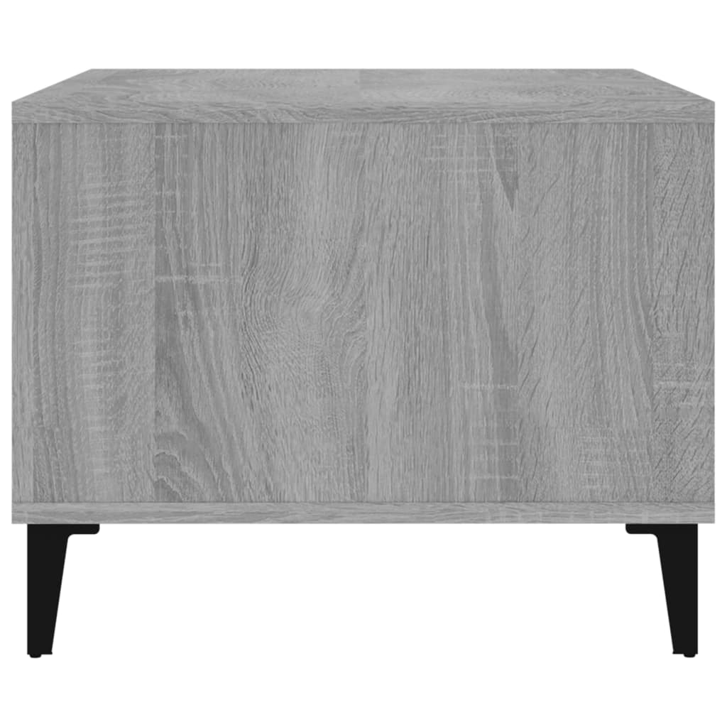 Sohvapöytä harmaa Sonoma 60x50x40 cm tekninen puu - Sisustajankoti.fi