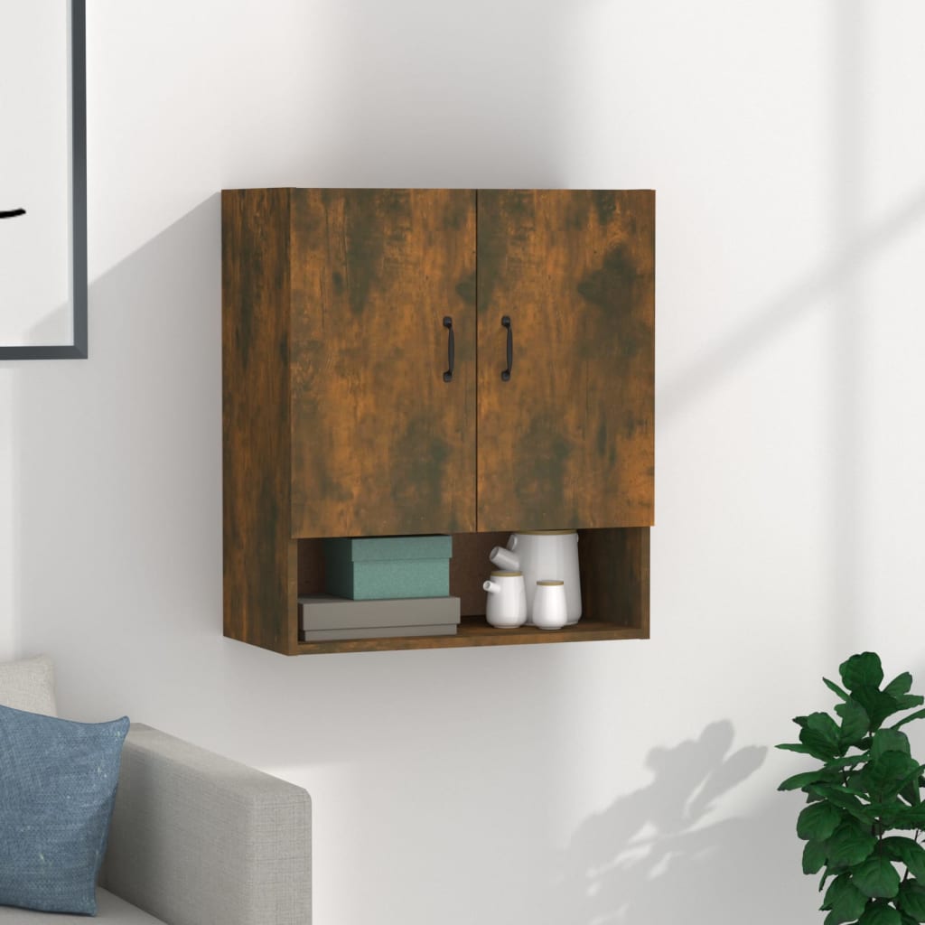 Seinäkaappi savutammi 60x31x70 cm tekninen puu - Sisustajankoti.fi
