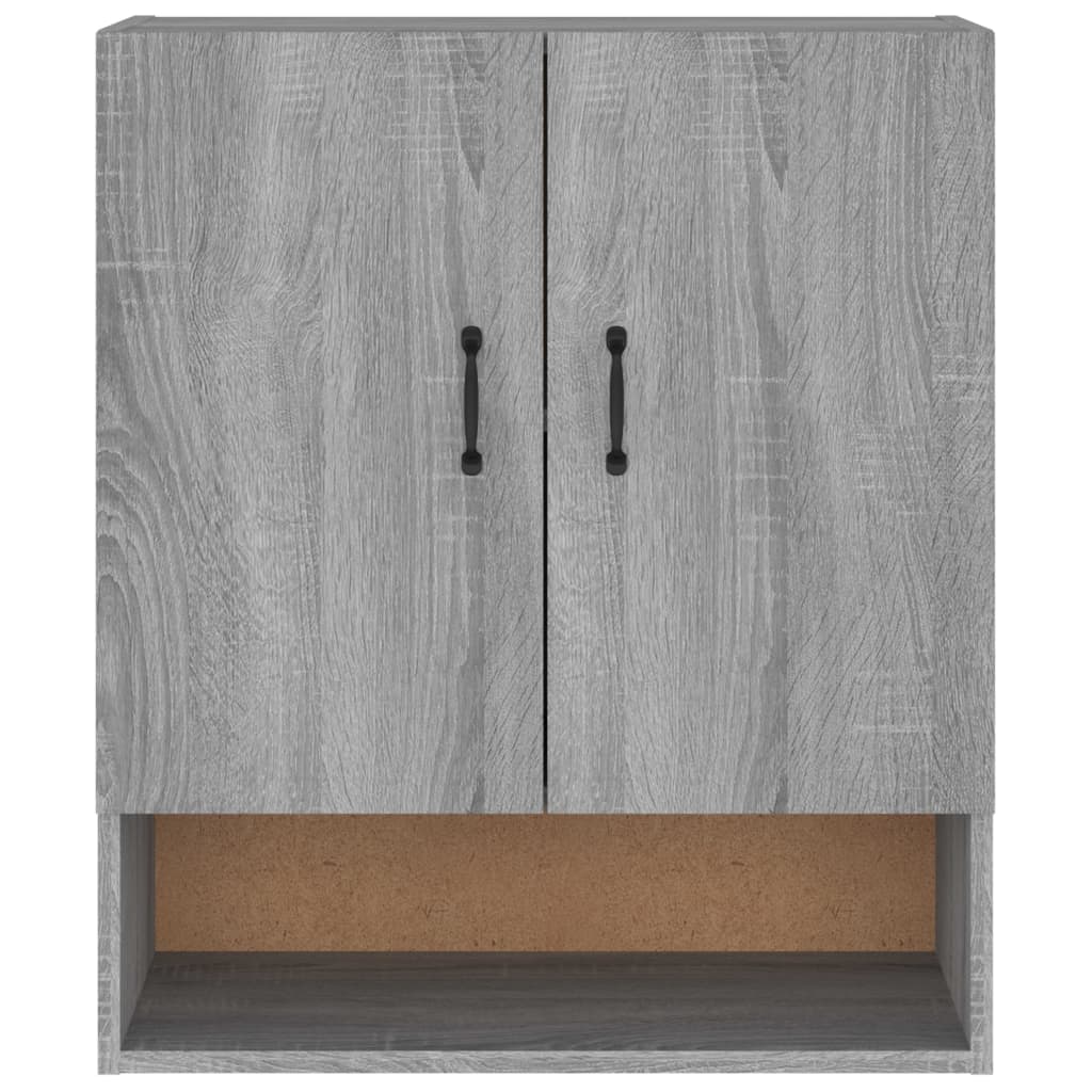 Seinäkaappi harmaa Sonoma 60x31x70 cm tekninen puu - Sisustajankoti.fi