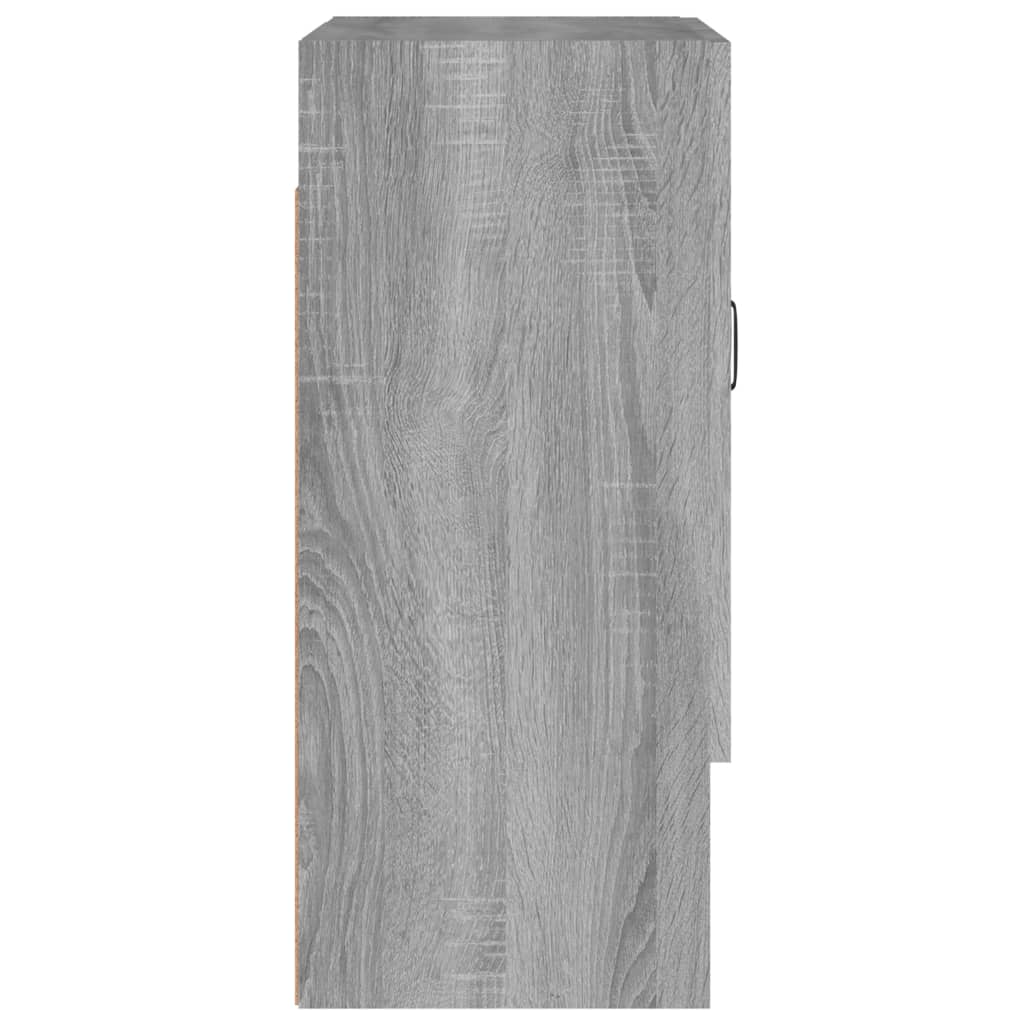 Seinäkaappi harmaa Sonoma 60x31x70 cm tekninen puu - Sisustajankoti.fi