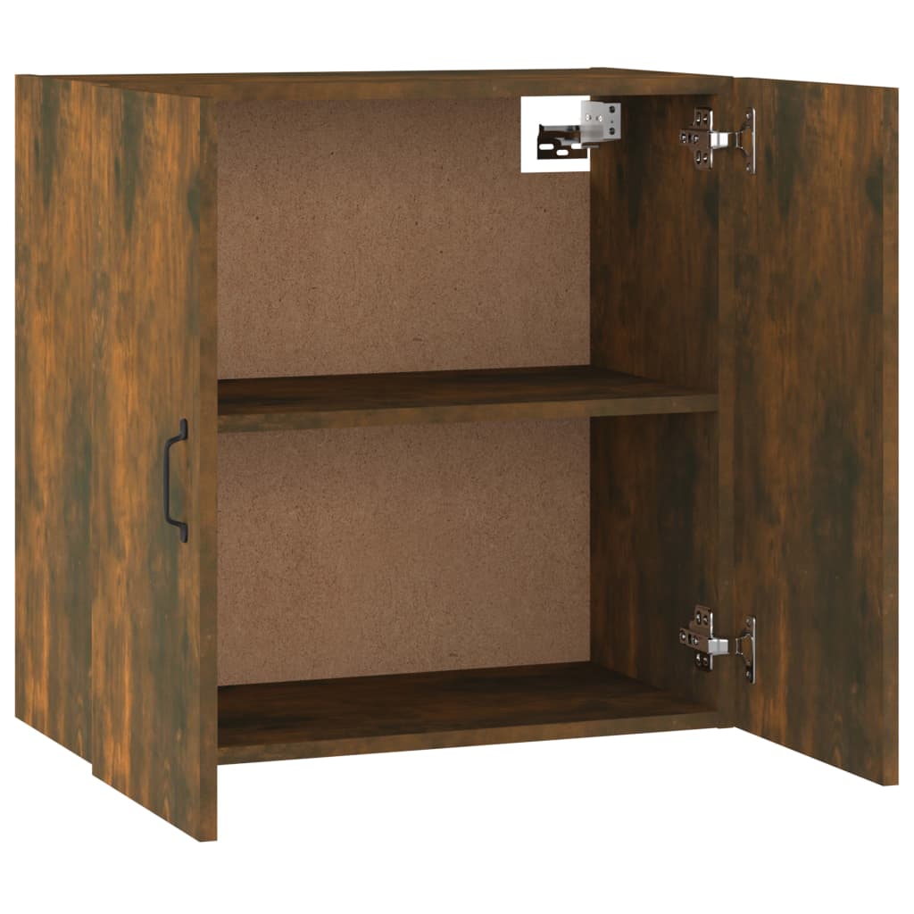 TV-seinäkaappi savutammi 60x31x60 cm tekninen puu - Sisustajankoti.fi