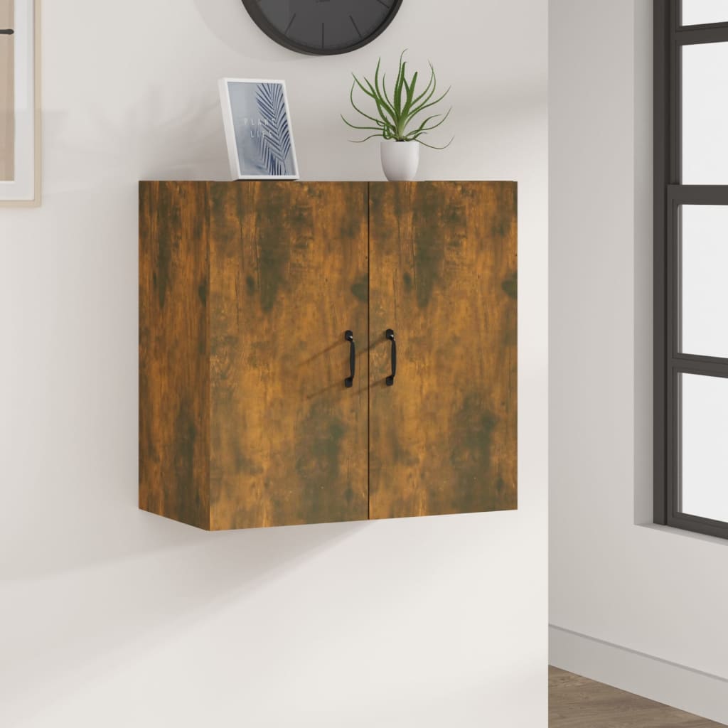 TV-seinäkaappi savutammi 60x31x60 cm tekninen puu - Sisustajankoti.fi