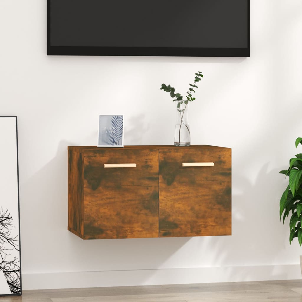 Seinäkaappi savutammi 60x36,5x35 cm tekninen puu - Sisustajankoti.fi