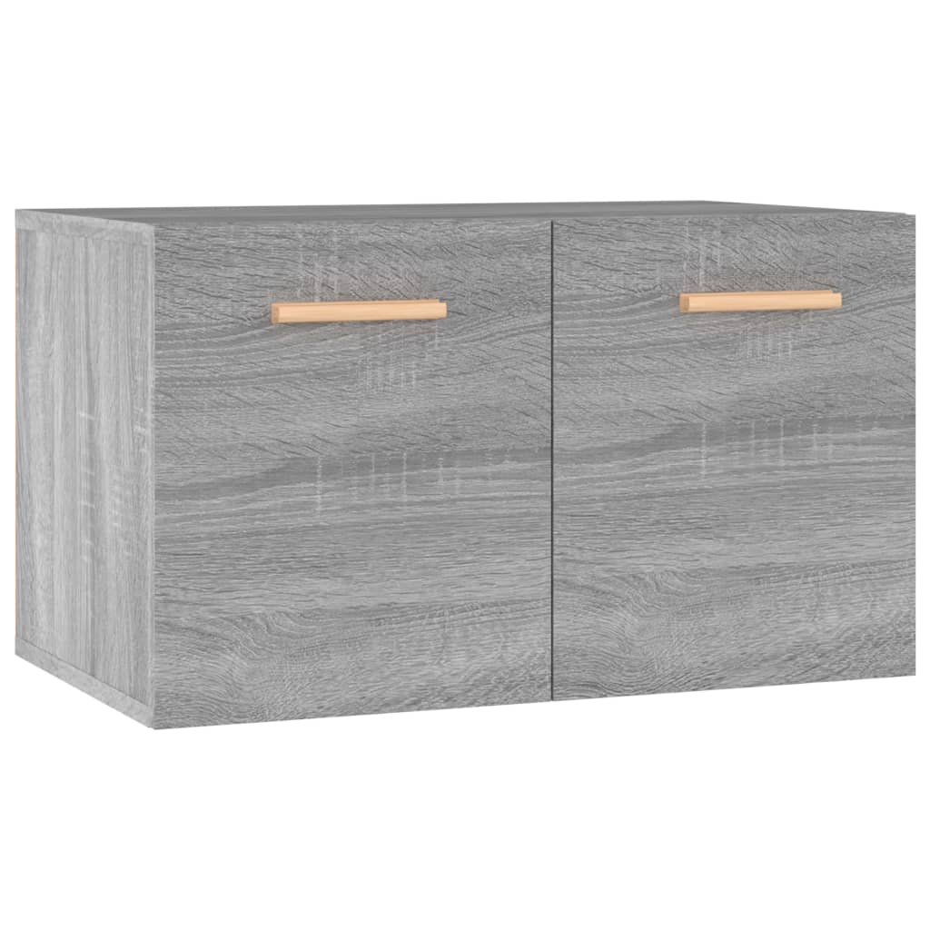 Seinäkaappi harmaa Sonoma 60x36,5x35 cm tekninen puu - Sisustajankoti.fi