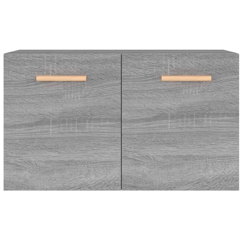 Seinäkaappi harmaa Sonoma 60x36,5x35 cm tekninen puu - Sisustajankoti.fi