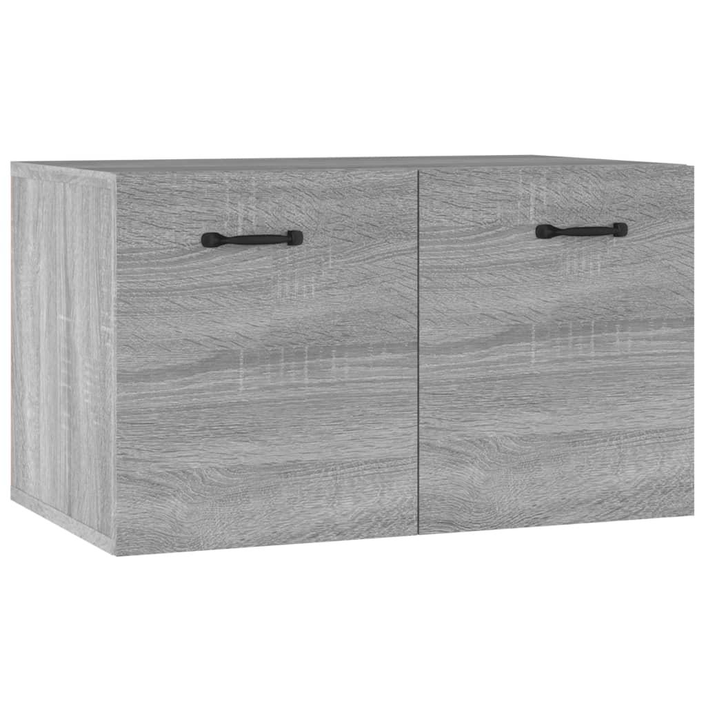 Seinäkaappi harmaa Sonoma 60x36,5x35 cm tekninen puu - Sisustajankoti.fi