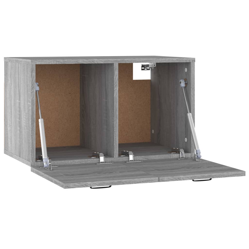 Seinäkaappi harmaa Sonoma 60x36,5x35 cm tekninen puu - Sisustajankoti.fi