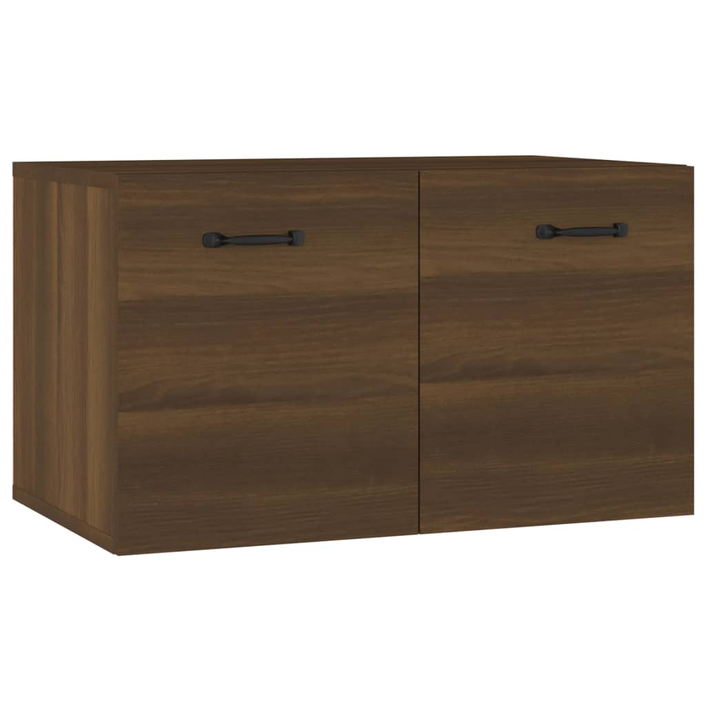 Seinäkaappi ruskea tammi 60x36,5x35 cm tekninen puu - Sisustajankoti.fi