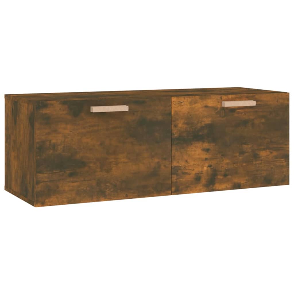 Seinäkaappi savutammi 100x36,5x35 cm tekninen puu - Sisustajankoti.fi