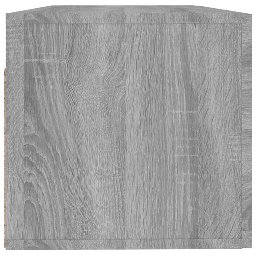 Seinäkaappi harmaa Sonoma 100x36,5x35 cm tekninen puu - Sisustajankoti.fi