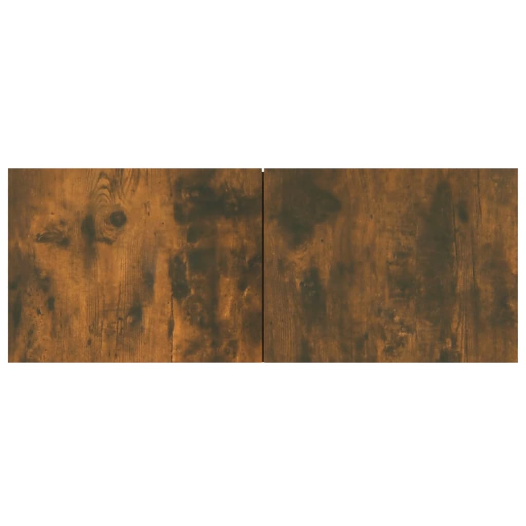 TV-tasot 2 kpl savutammi 80x30x30 cm tekninen puu - Sisustajankoti.fi