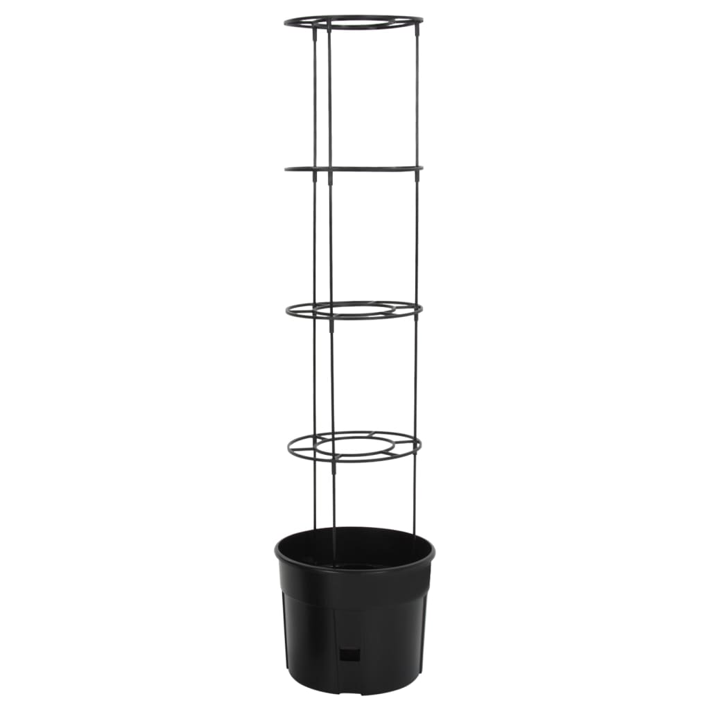 Tomaattiruukku antrasiitti Ø39x150 cm polypropeeni - Sisustajankoti.fi