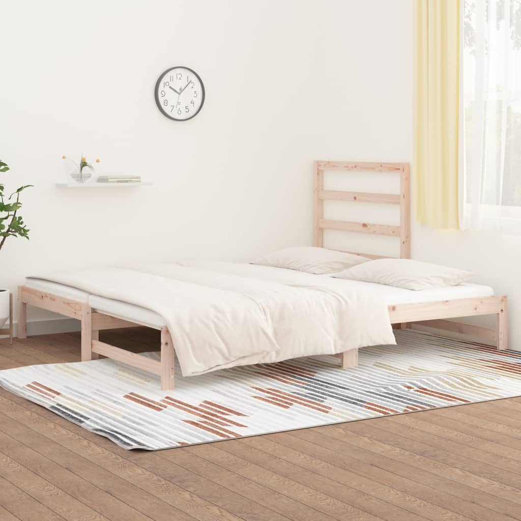 Sohvasänky ulosvedettävä 2x (90x190) cm täysi mänty - Sisustajankoti.fi