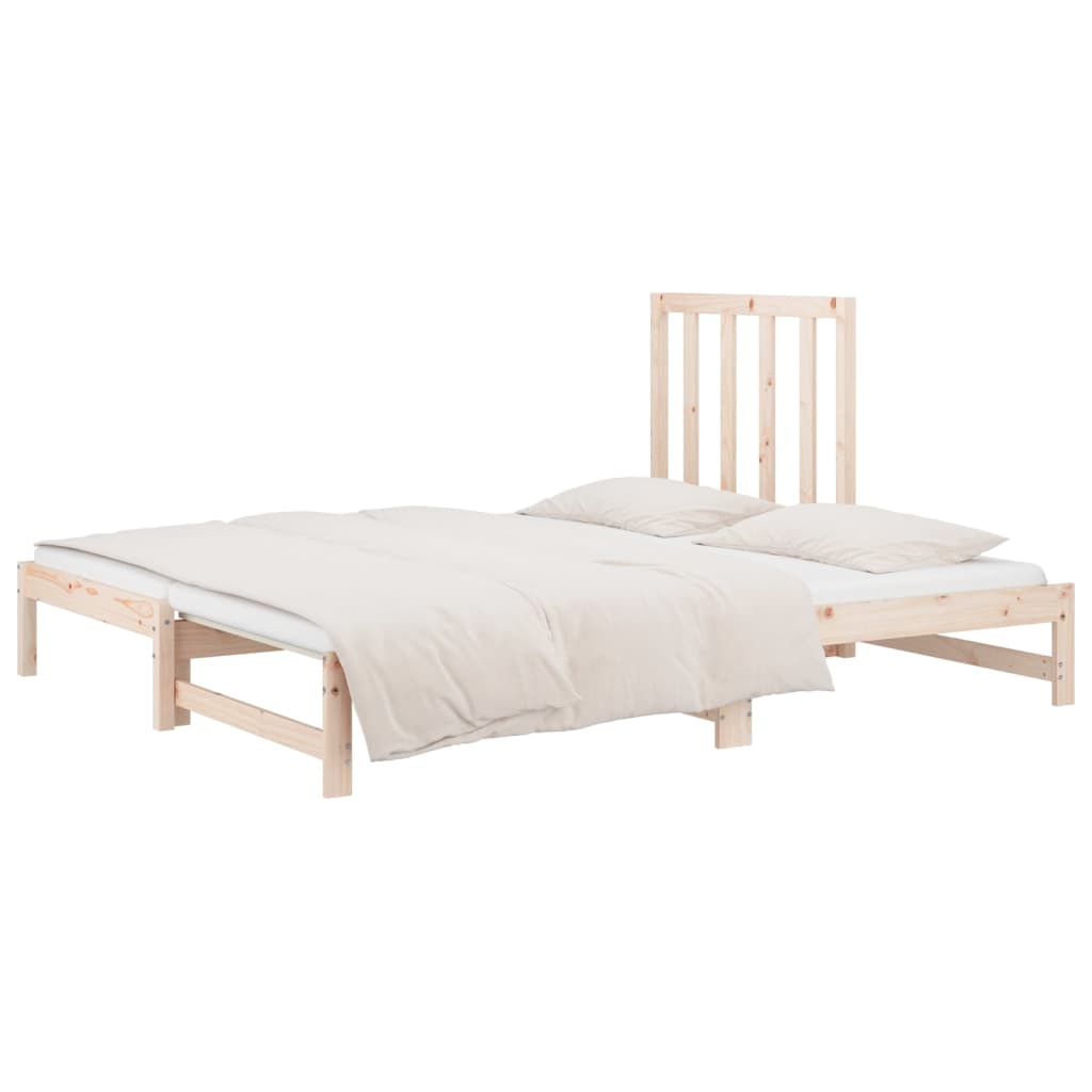 Sohvasänky ulosvedettävä 2x (90x190) cm täysi mänty - Sisustajankoti.fi
