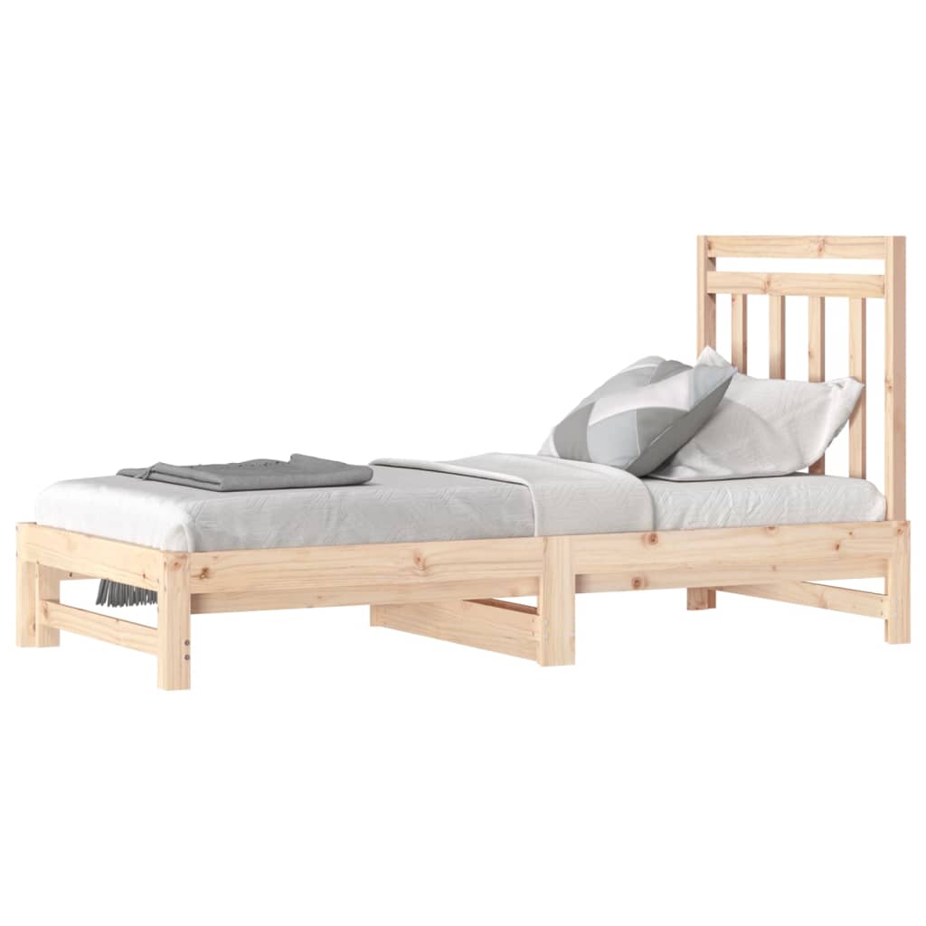 Sohvasänky ulosvedettävä 2x (90x190) cm täysi mänty - Sisustajankoti.fi