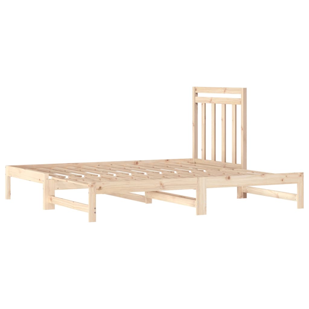 Sohvasänky ulosvedettävä 2x (90x190) cm täysi mänty - Sisustajankoti.fi