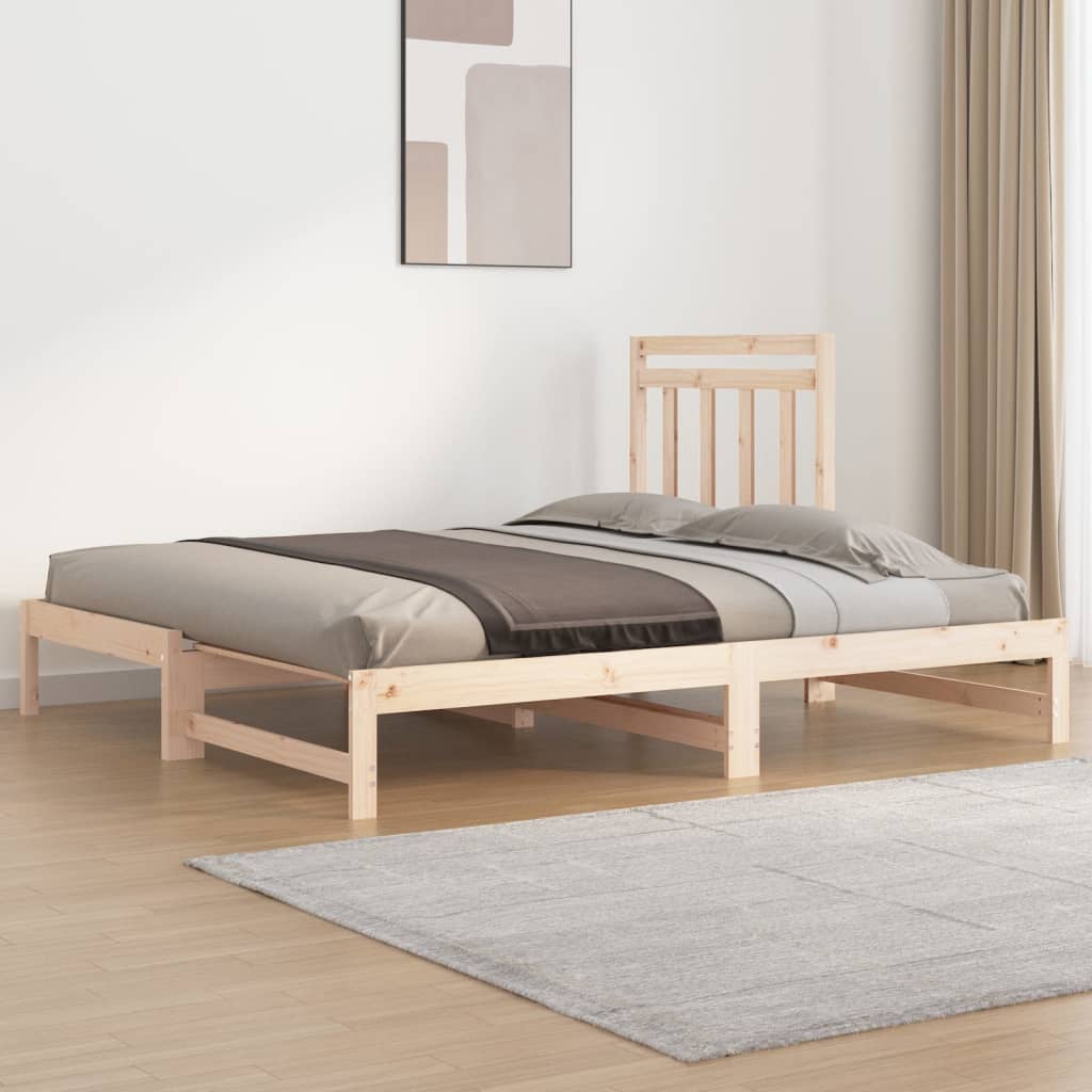 Sohvasänky ulosvedettävä 2x (90x190) cm täysi mänty - Sisustajankoti.fi