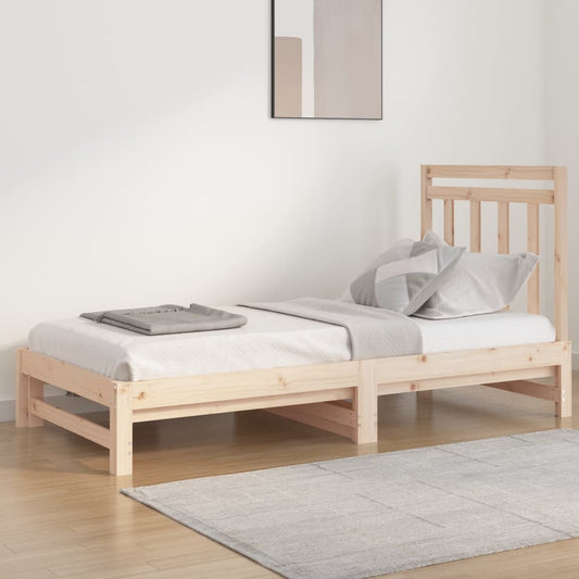 Sohvasänky ulosvedettävä 2x (90x190) cm täysi mänty - Sisustajankoti.fi