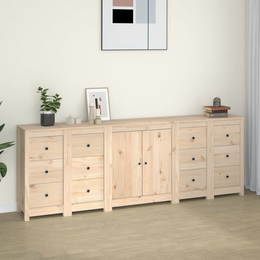 Senkki 230x35x80 cm täysi mänty - Sisustajankoti.fi