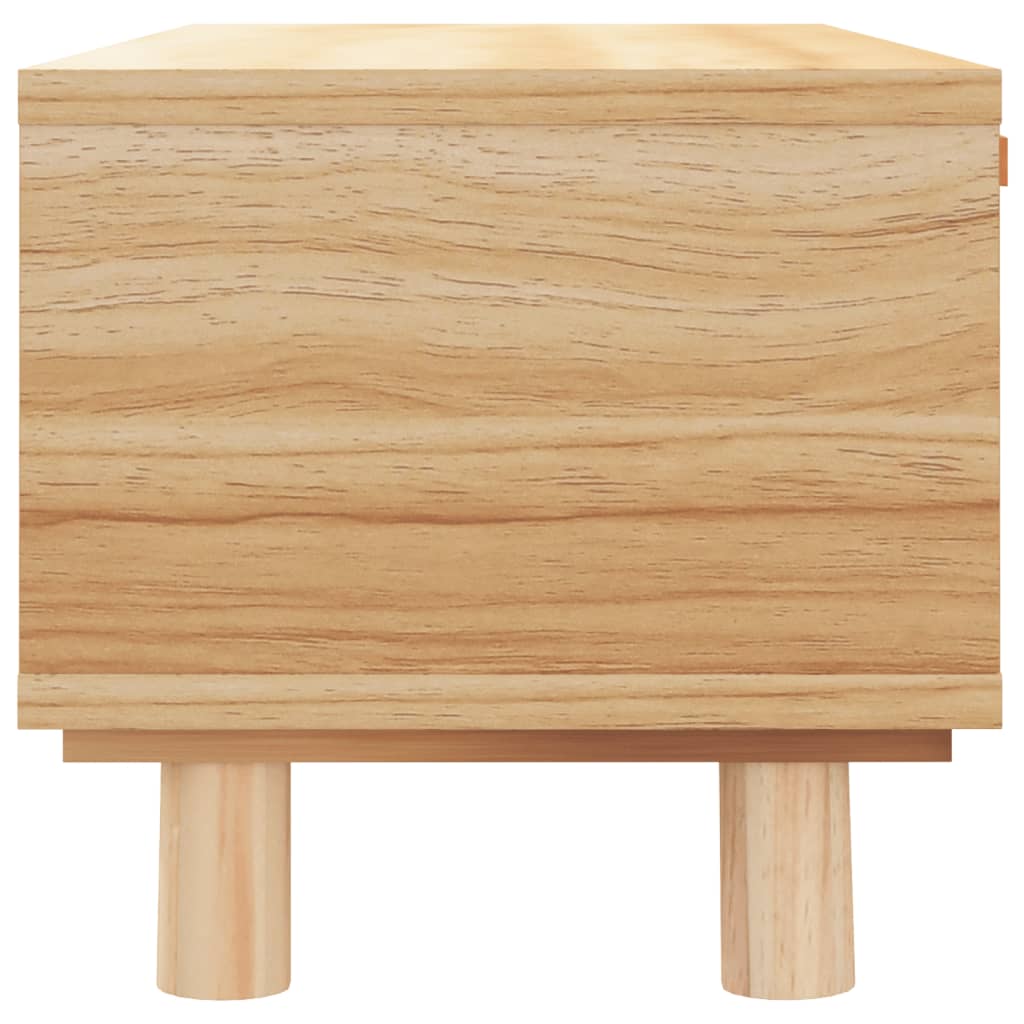 Sohvapöytä ruskea 80x40x30 cm tekninen puu ja täysi mänty - Sisustajankoti.fi