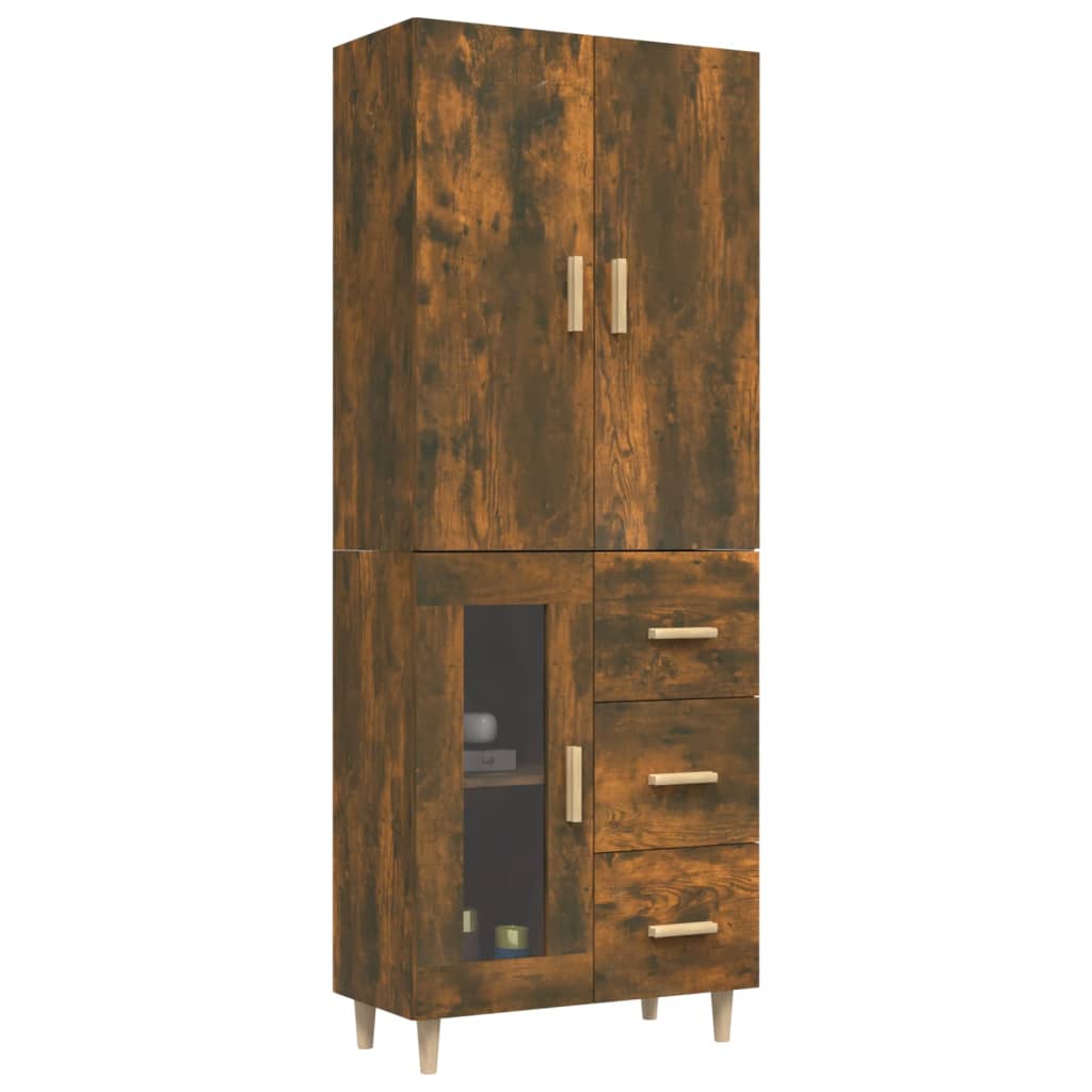 Kaappi savutammi 69,5x34x180 cm tekninen puu - Sisustajankoti.fi