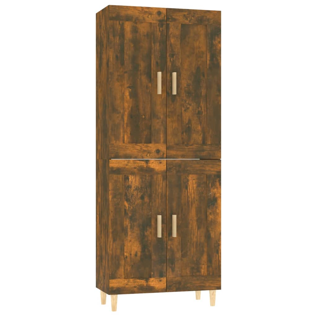 Kaappi savutammi 69,5x34x180 cm tekninen puu - Sisustajankoti.fi