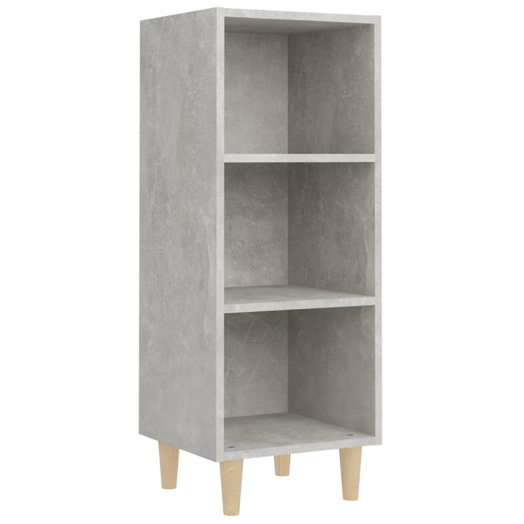 Kaappi betoninharmaa 34,5x34x180 cm tekninen puu - Sisustajankoti.fi