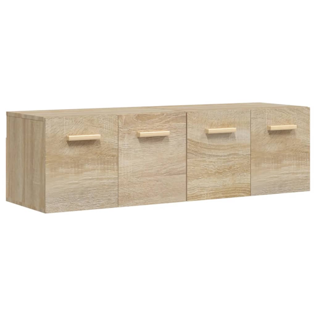 Seinäkaapit 2 kpl Sonoma-tammi 60x36,5x35 cm tekninen puu - Sisustajankoti.fi