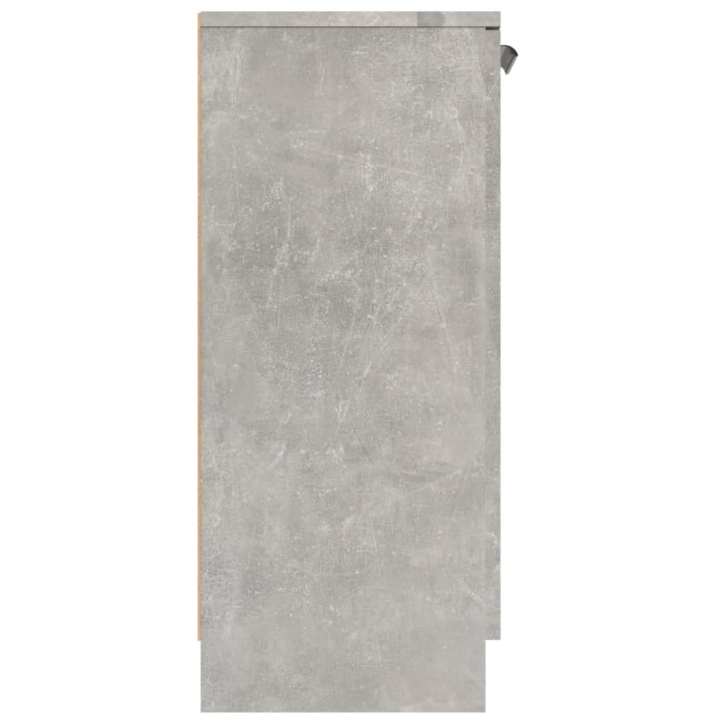 Senkit 2 kpl betoninharmaa 60x30x70 cm tekninen puu - Sisustajankoti.fi
