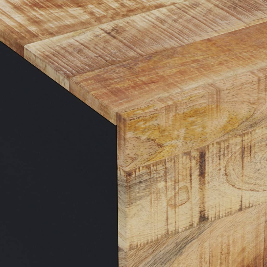 TV-taso 105x33x46 cm täysi mangopuu - Sisustajankoti.fi