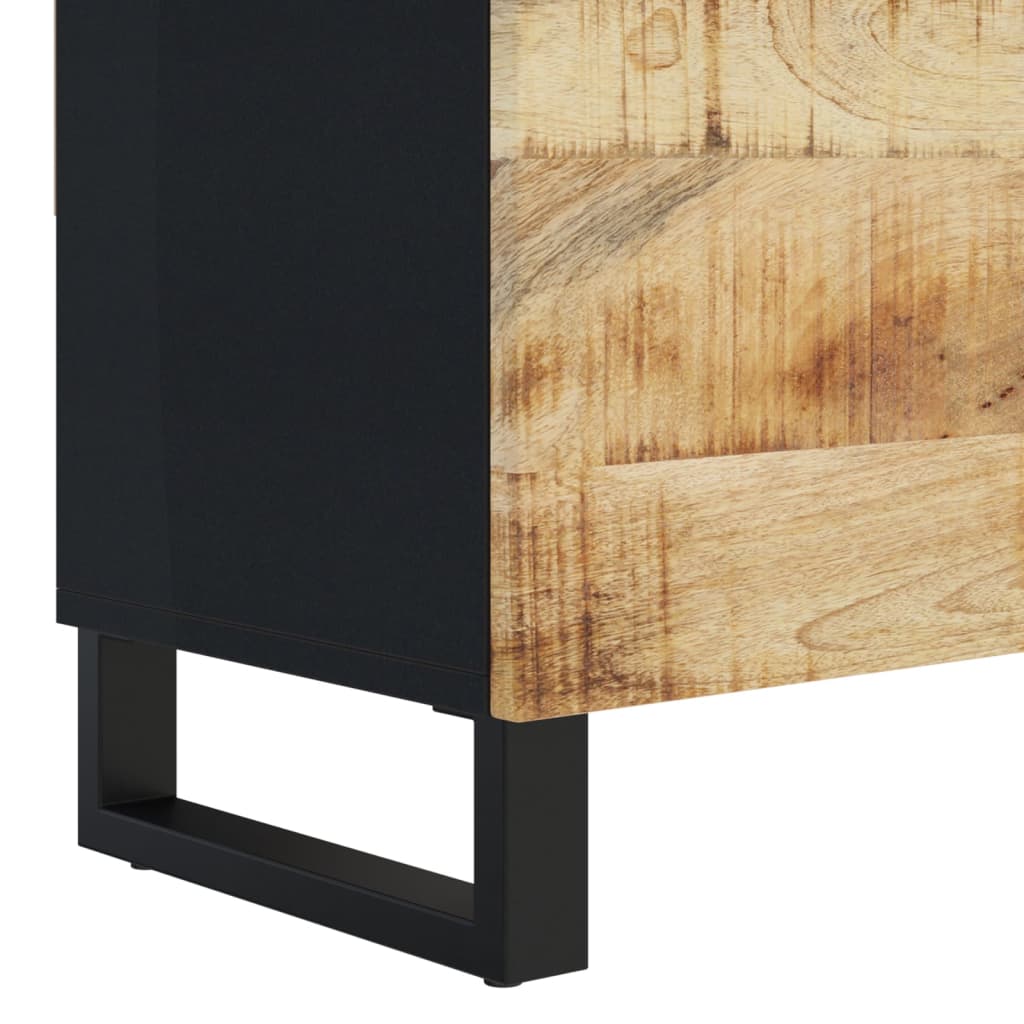 TV-taso 105x33x46 cm täysi mangopuu - Sisustajankoti.fi