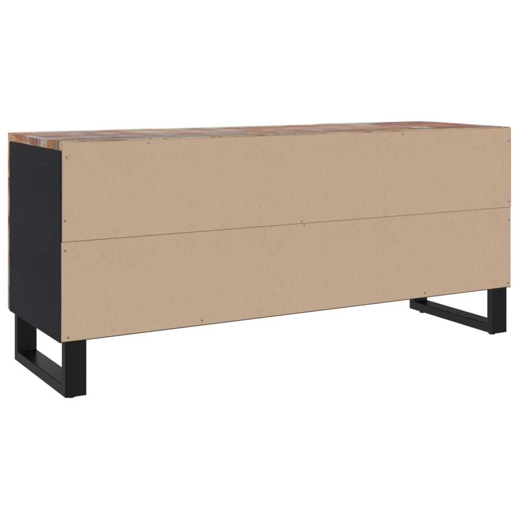 TV-taso 105x33x46 cm kierrätetty täyspuu - Sisustajankoti.fi